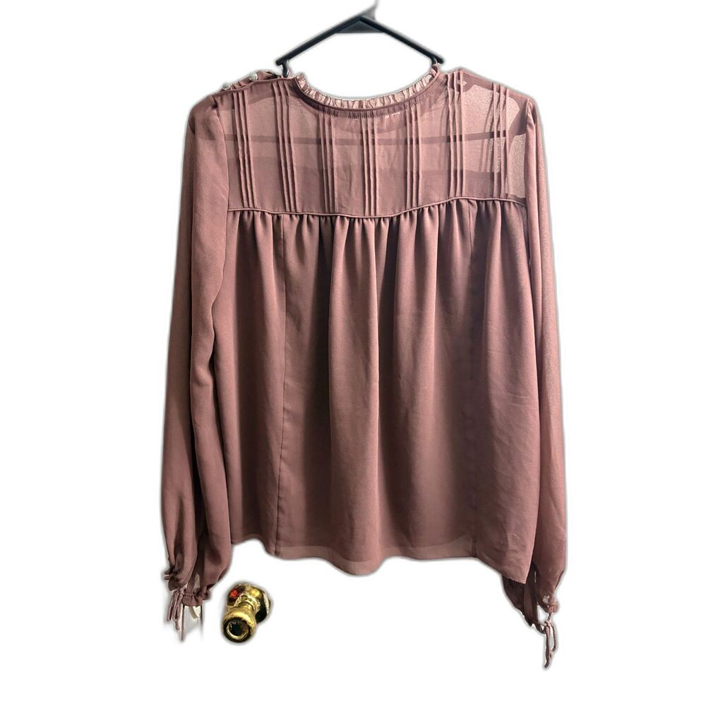 Women's Aritzia Wilfred Lourdes Blouse Silk Blend Size S